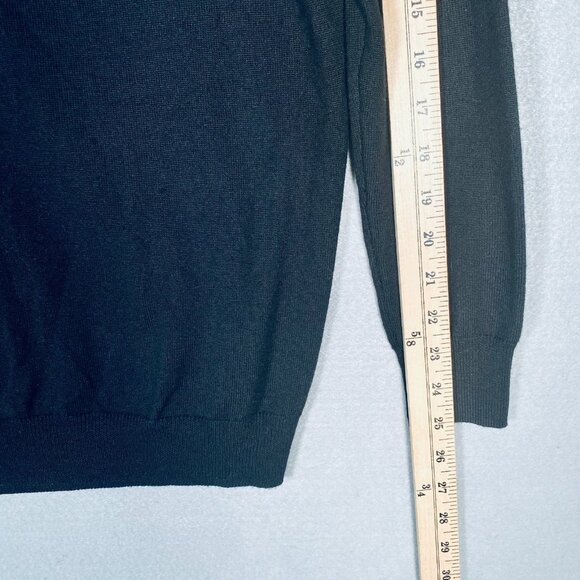 Polo Ralph Lauren Merino Wool Sweater S Black Boyfriend Fit Cardigan NWT - Picture 12 of 13